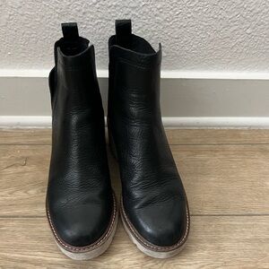 Dolce Vita Black Ankle Boots